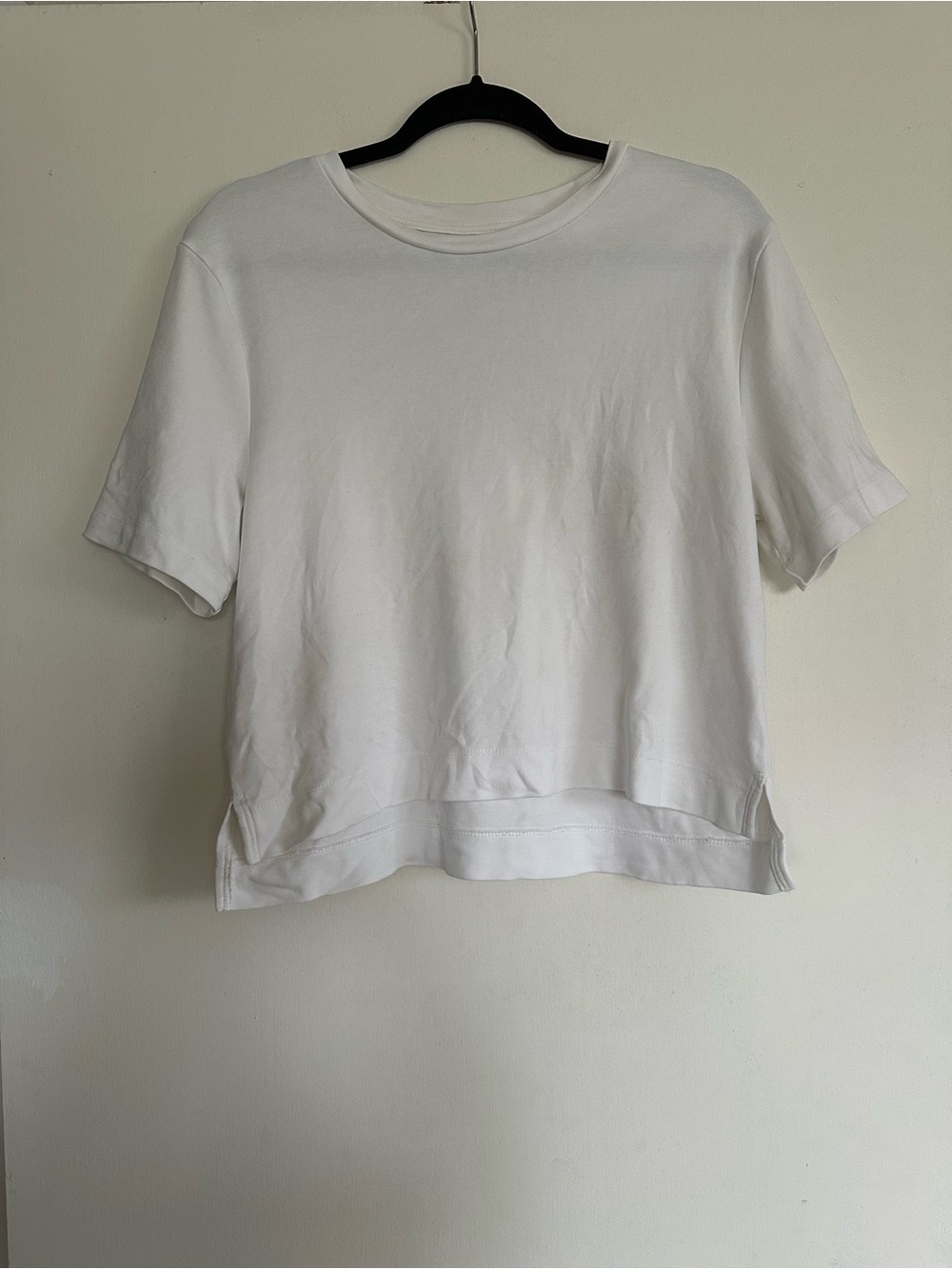 Able White Short-Sleeve Crewneck Tee